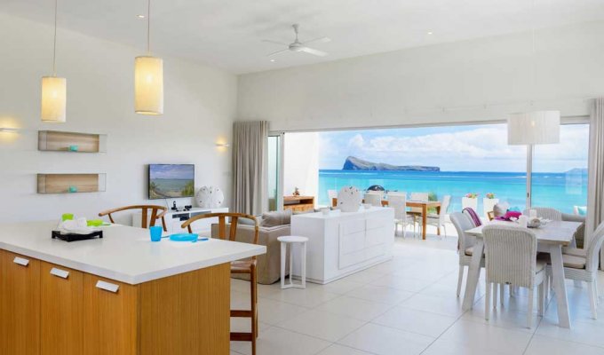 Mauritius Suites & Penthouses rentals  in Cap Malheureux close to the beach