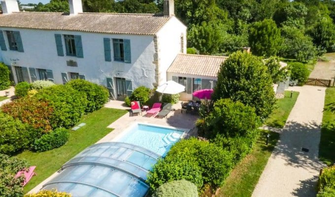 Vendee Holiday Home Rental Challans with private pool