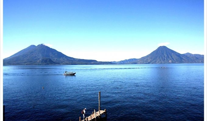 Lake and Volcanoes