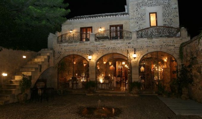 Hotel at night