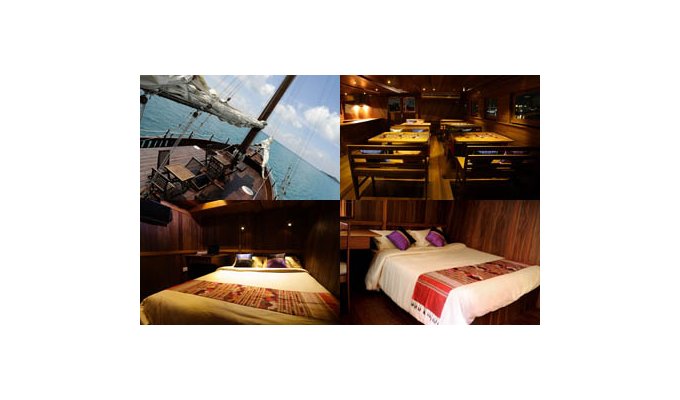 Schooner rental for private cruise in Thailand