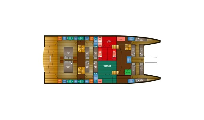 Private cruise in Thailand up to 16 persons - Crewed catamaran rental