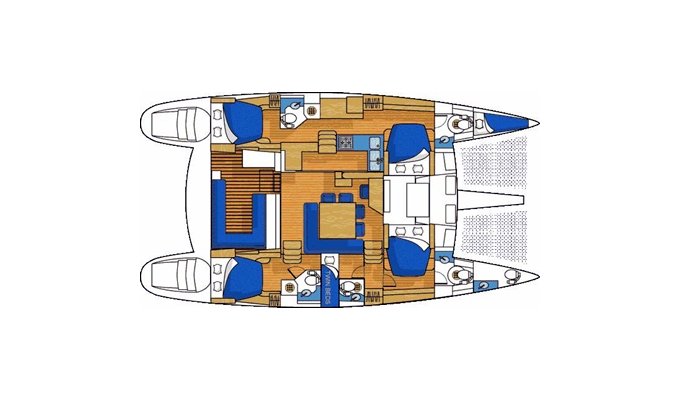 Corsica Crewed charters on a cruising boat