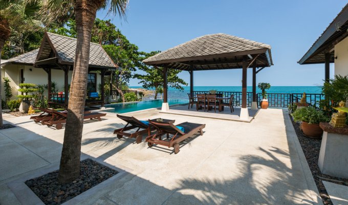 Thailand BeachFront Villa Vacation Rental with Pool & Staff