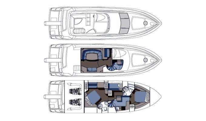 Motor Yacht rental for private cruise in Thailand