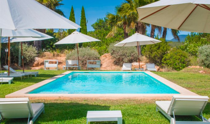 Ibiza Luxury Holiday Villa Rentals with beautiful seaview,Balearic Islands