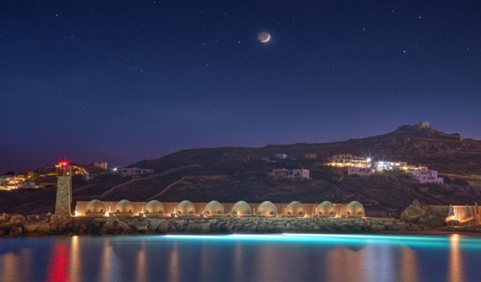 Luxury villa rental Mykonos, with private pool and private beach.