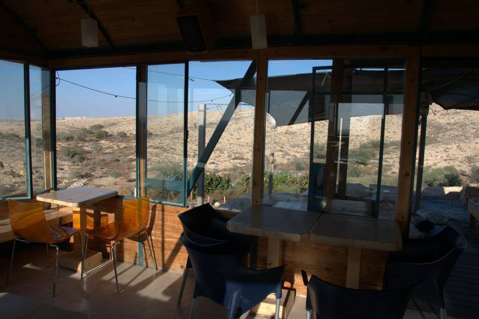 Israel Goat Cheese Farm Restaurant Negev Sde Boker.