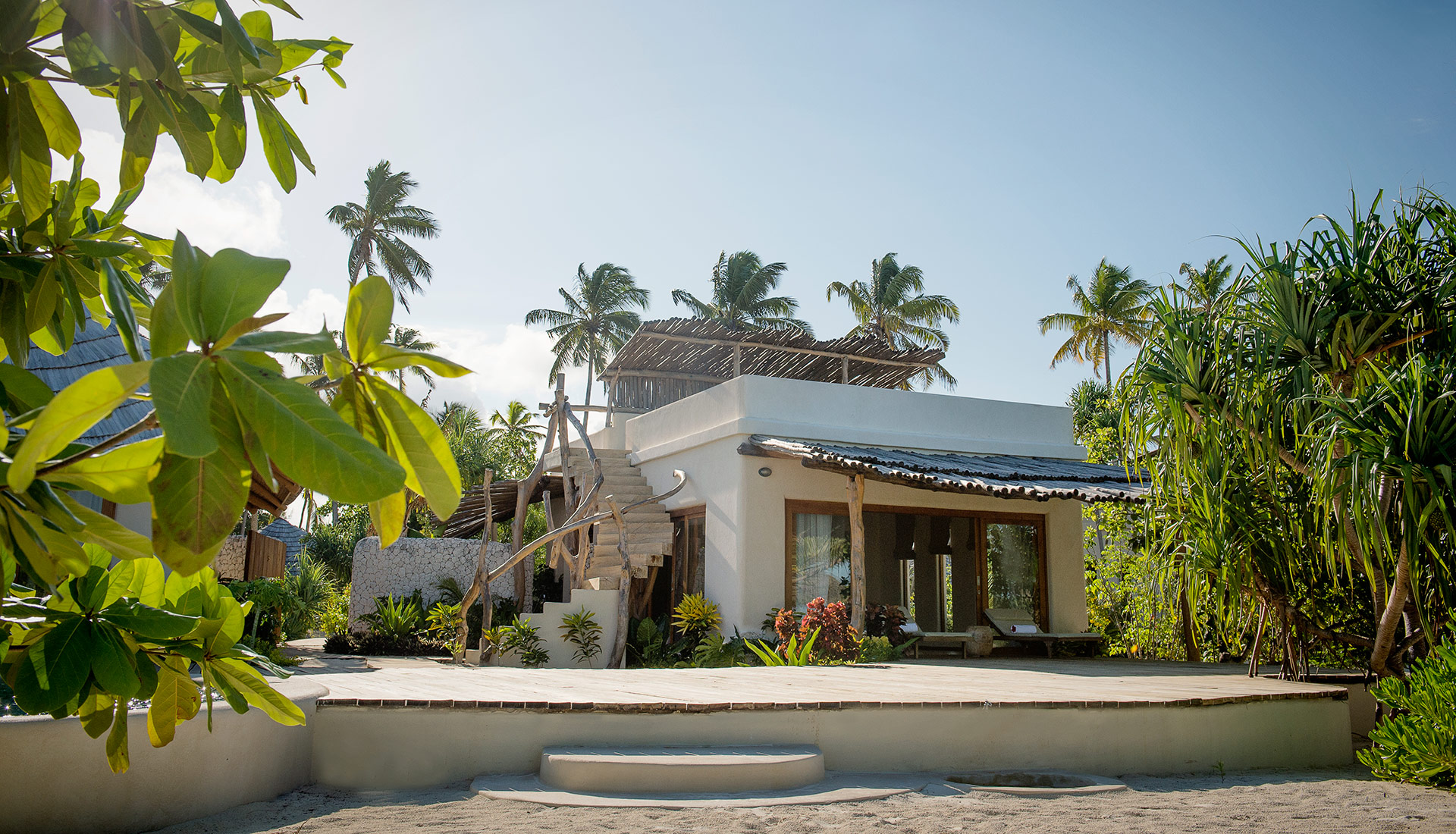 Spacious Luxury Villa Rental In Zanzibar On The Paje Beach With Private Pool And Recreation Area In Natural Surroundings With Attentive Staff