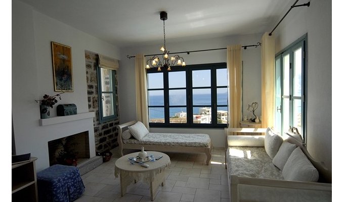 Holiday Villa Crete for 8 people, with private pool and magnificent sea views. Greece Holidays.